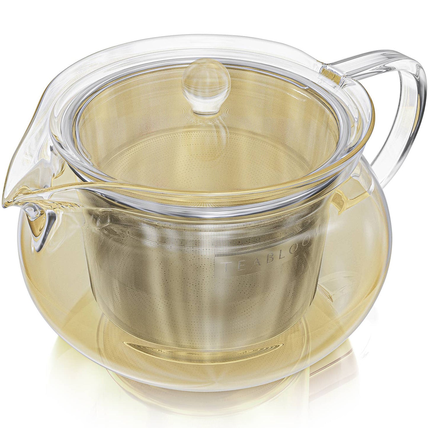 Teabloom Kyoto Glass Teapot with Removable Insfuser: 24 OZ