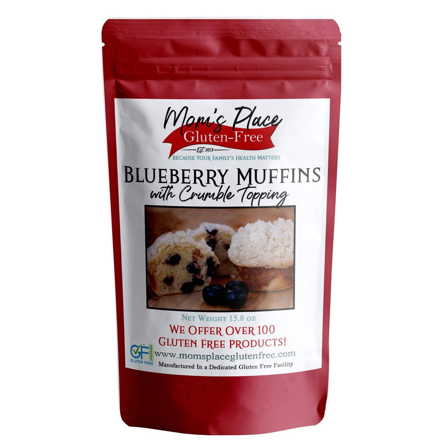Gluten-Free Blueberry Muffin Mix