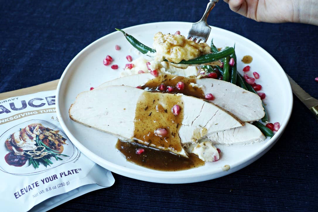 Le Sauce & Co. 4-Serving Thanksgiving Turkey Gourmet Gravy