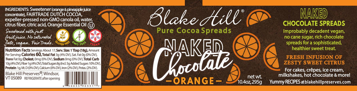 ! Naked Chocolate Orange Spread