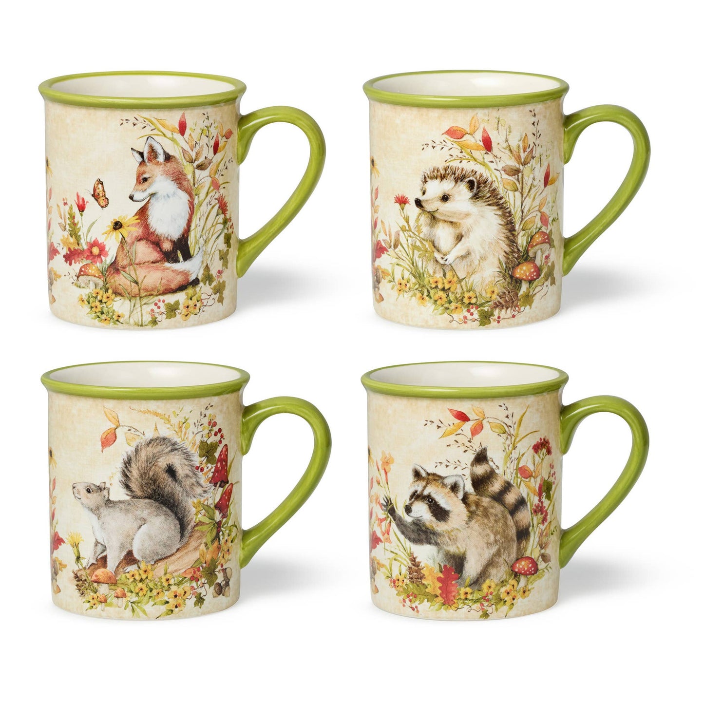 Woodland Critters Fall Mug 18 oz.