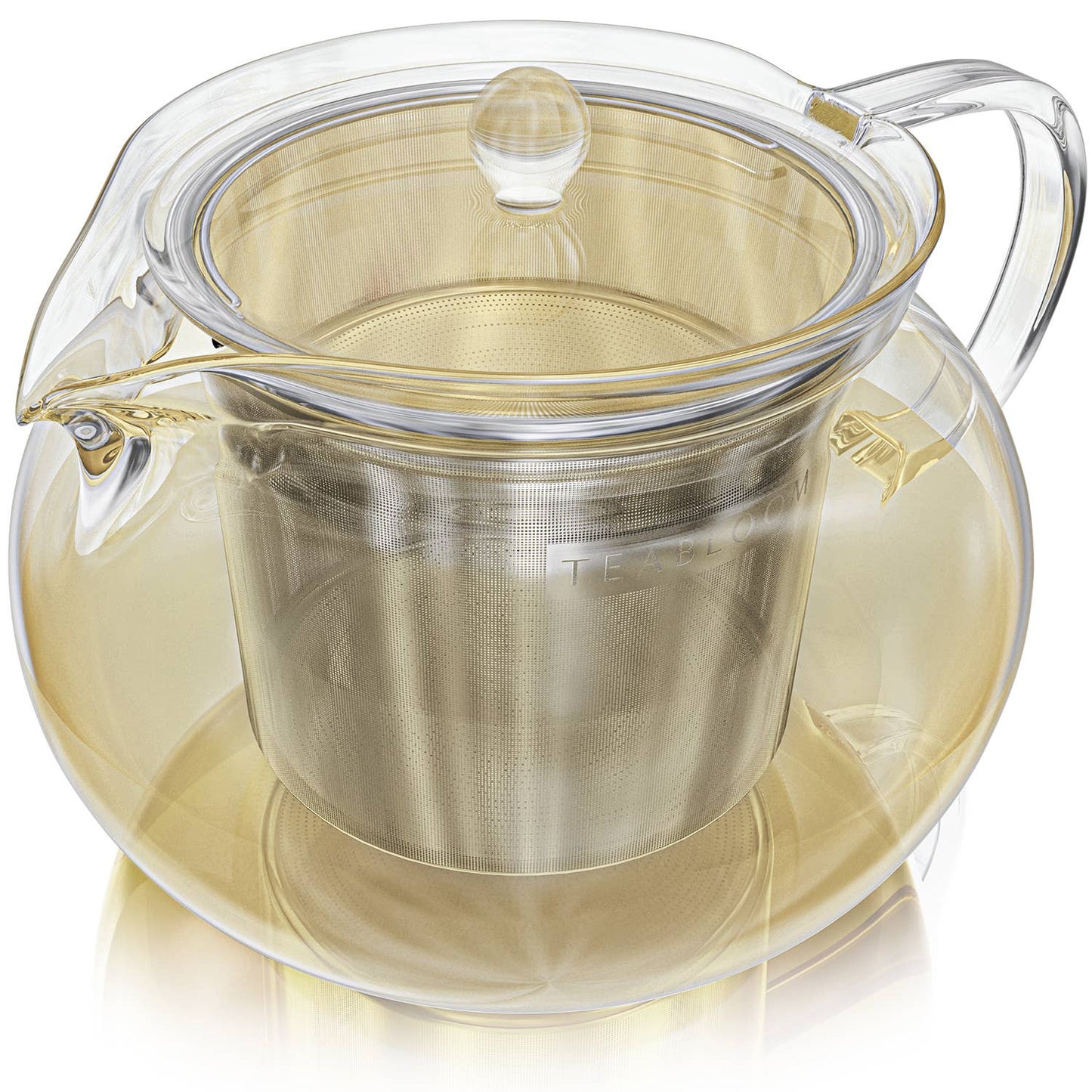Teabloom Kyoto Glass Teapot with Removable Insfuser: 24 OZ
