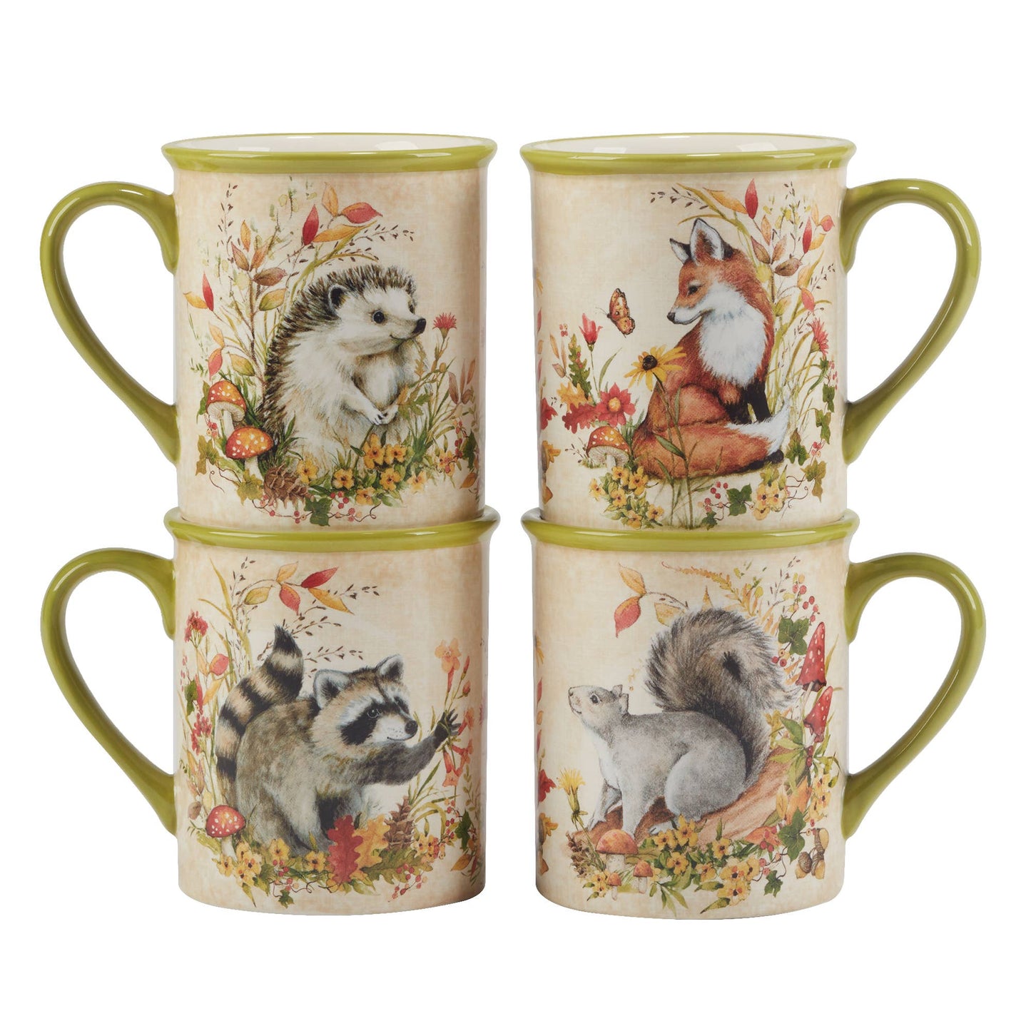 Woodland Critters Fall Mug 18 oz.