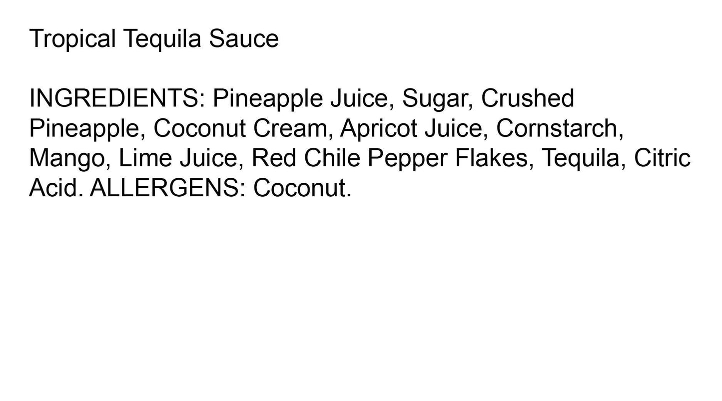 Tropical Tequila Sauce