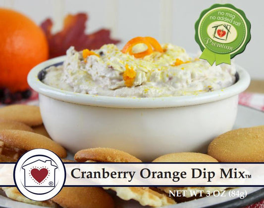 Cranberry Orange Dip Mix