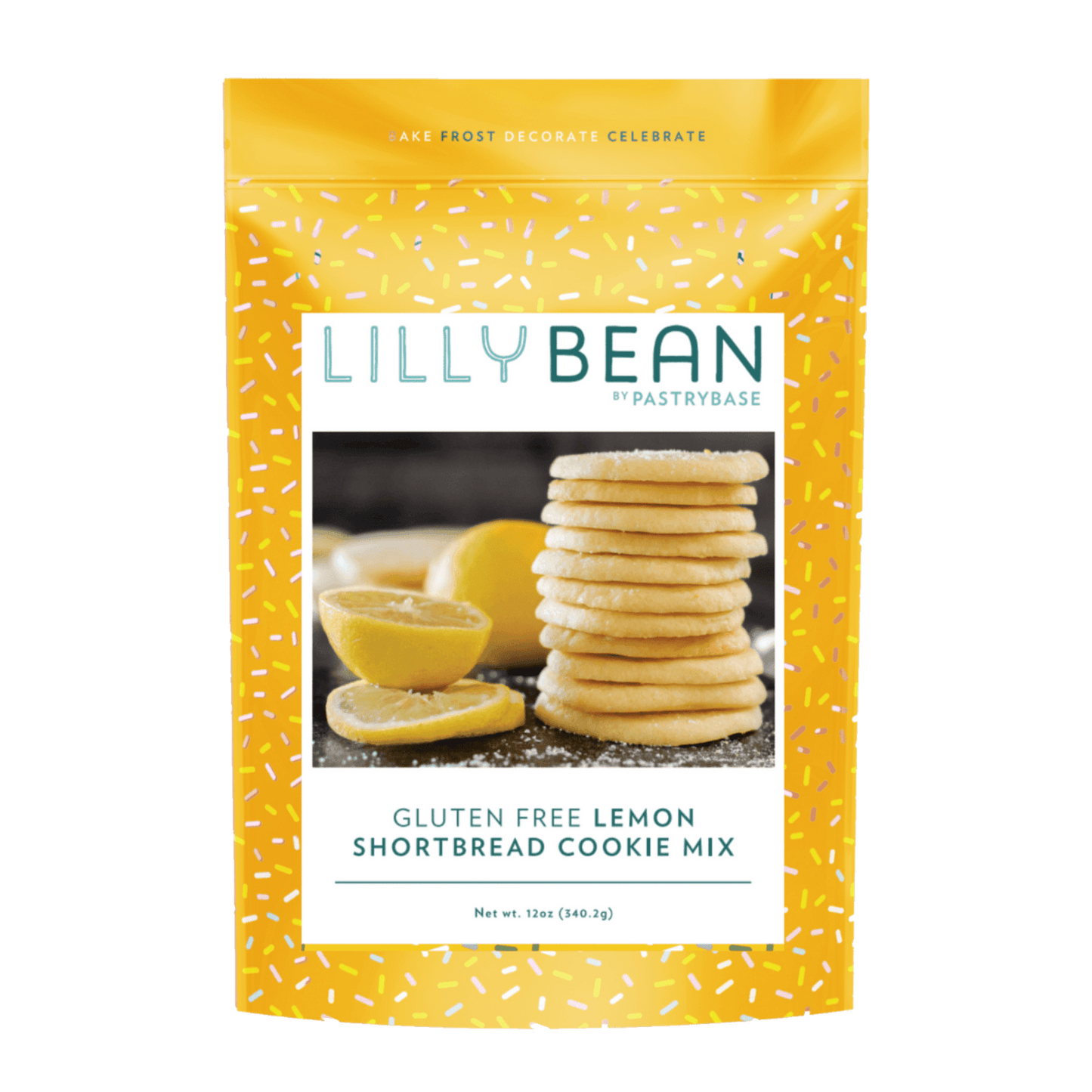LillyBean Gluten Free Lemon Short Bread Shortbread Mix