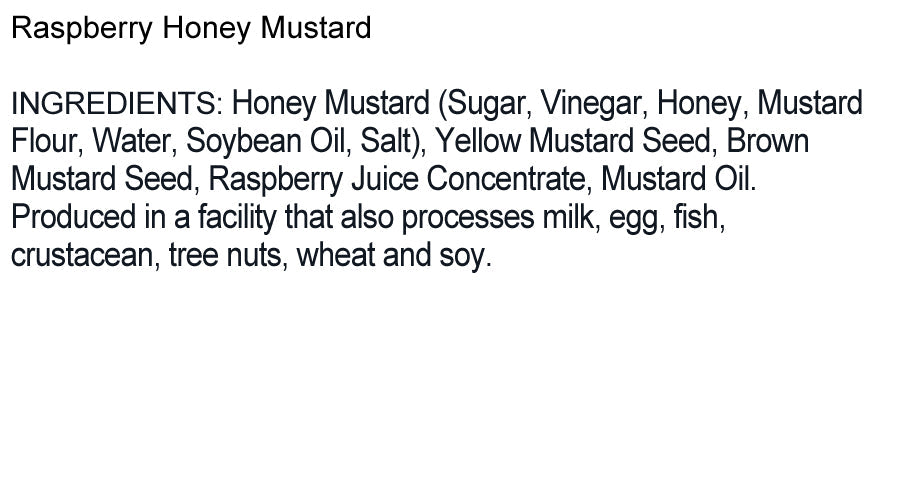 Raspberry Honey Mustard
