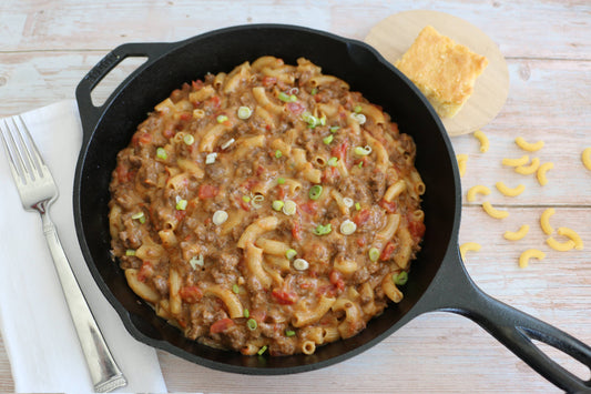 Gluten-Free Chili Macaroni Skillet Meal