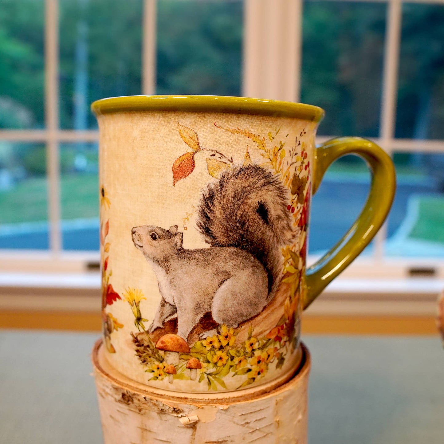 Woodland Critters Fall Mug 18 oz.