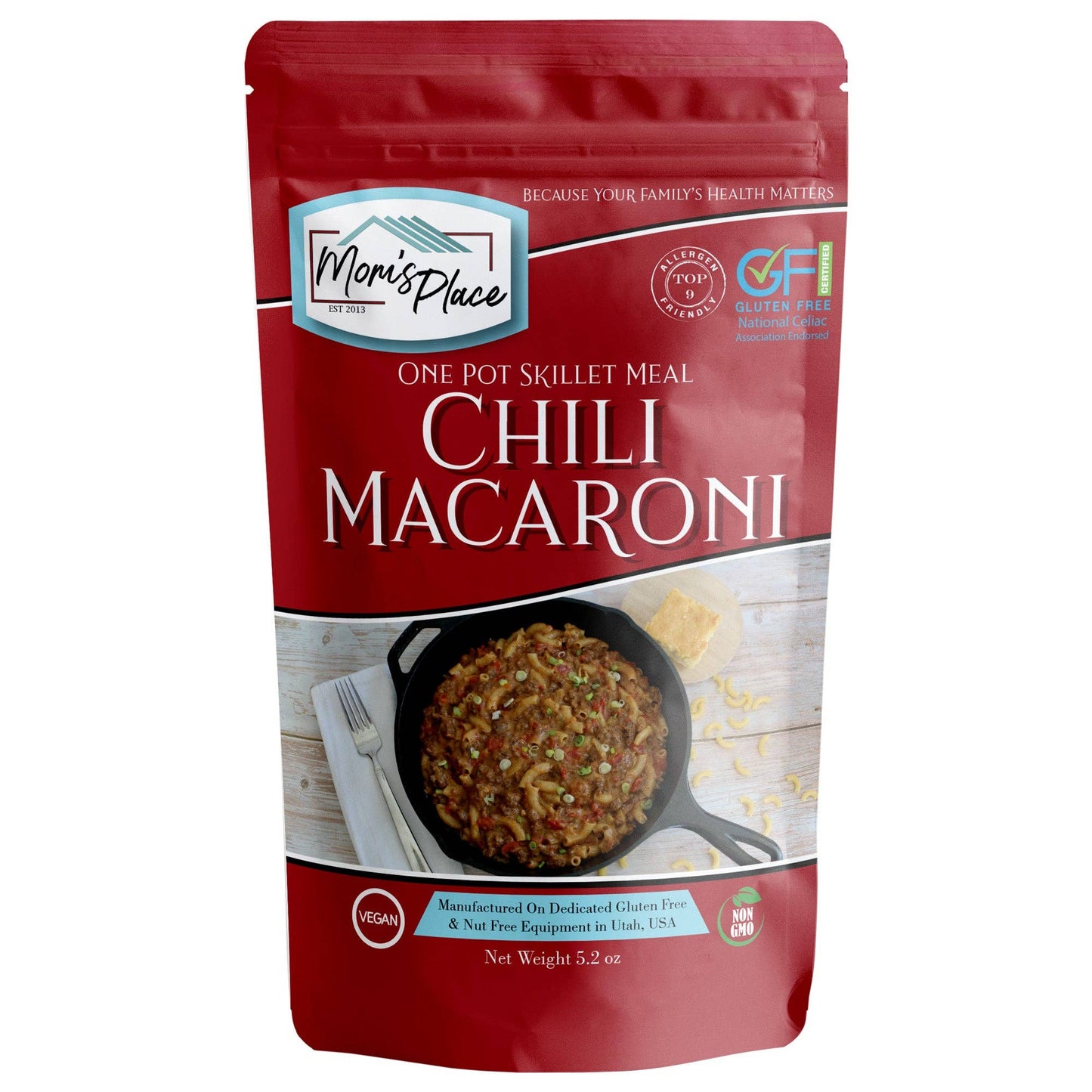 Gluten-Free Chili Macaroni Skillet Meal