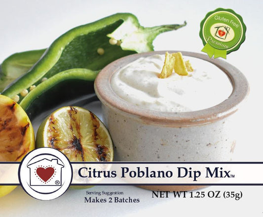 Citrus Poblano Dip Mix