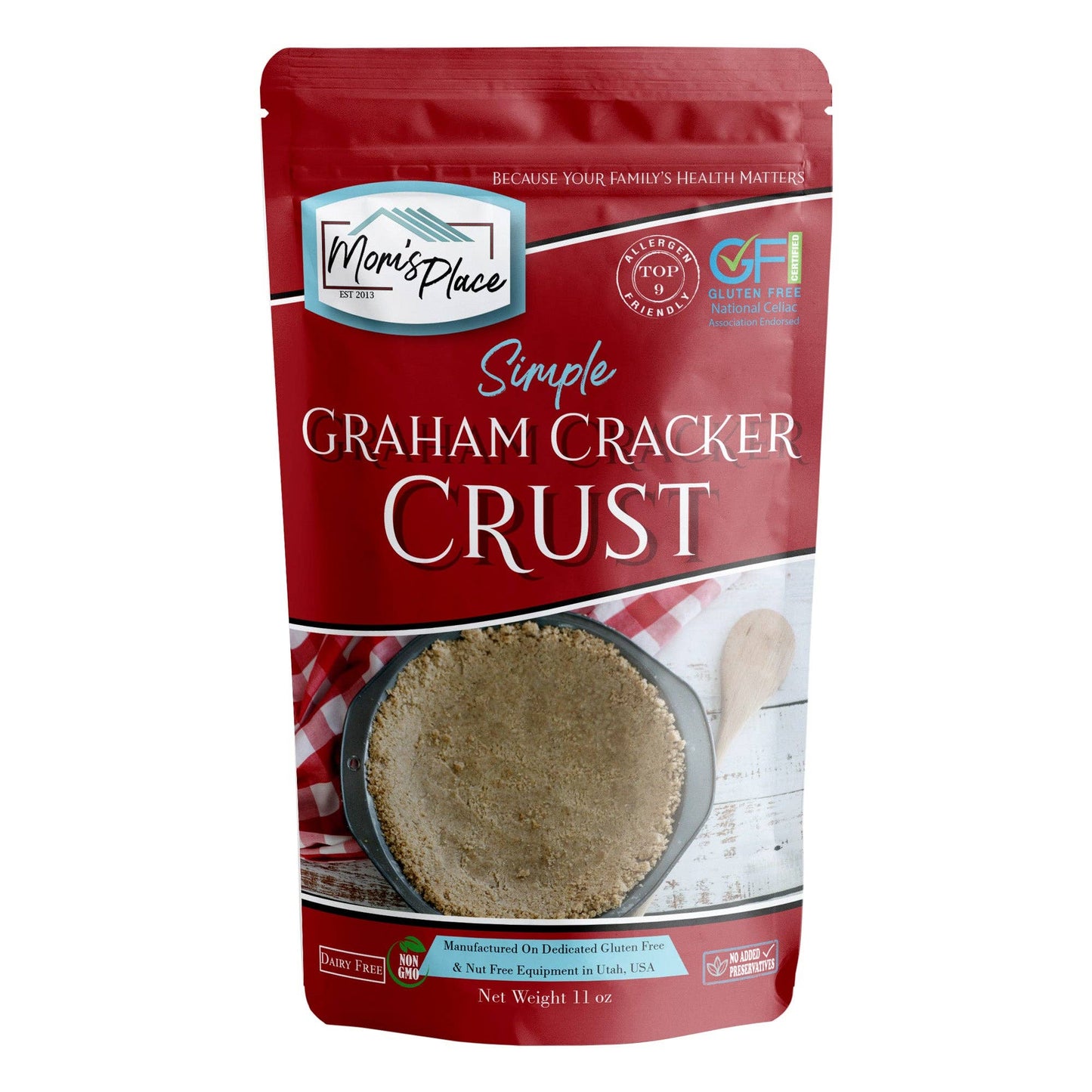 Simple! Gluten-Free Graham Cracker Crust Mix