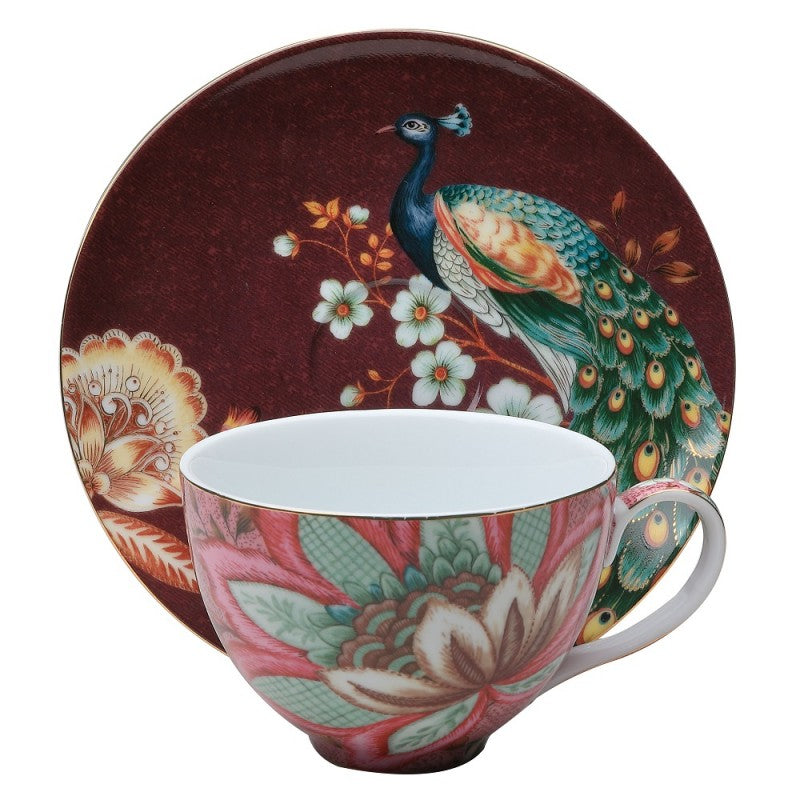 Peacock Latte Cup Pink