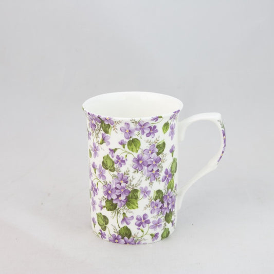 Violet Meadow Bone China Mug
