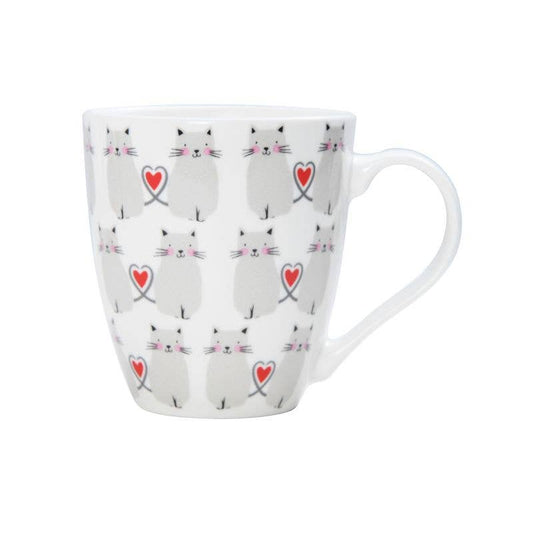 18OZ Mug Cats with Hearts