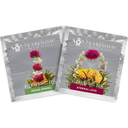 Teabloom Rising Spring and Eternal Love Jasmine Blooming Tea