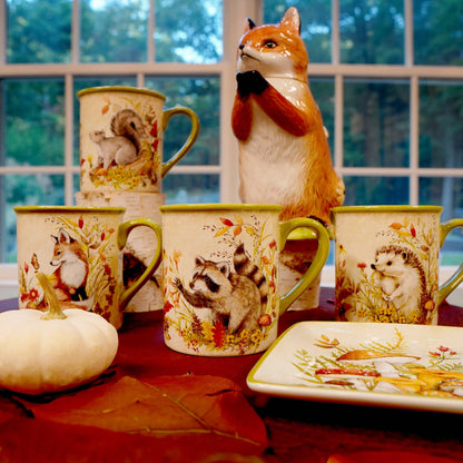 Woodland Critters Fall Mug 18 oz.