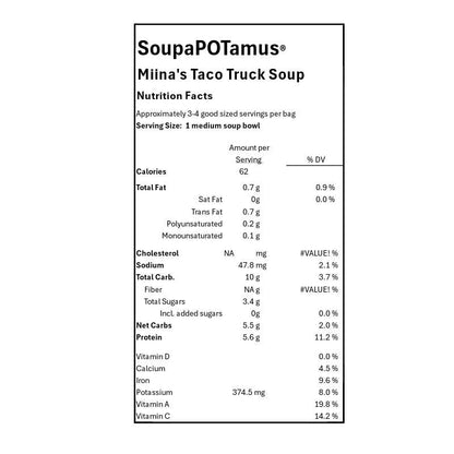 SoupaPOTamus Taco Truck Shelf-Stable Dry Soup