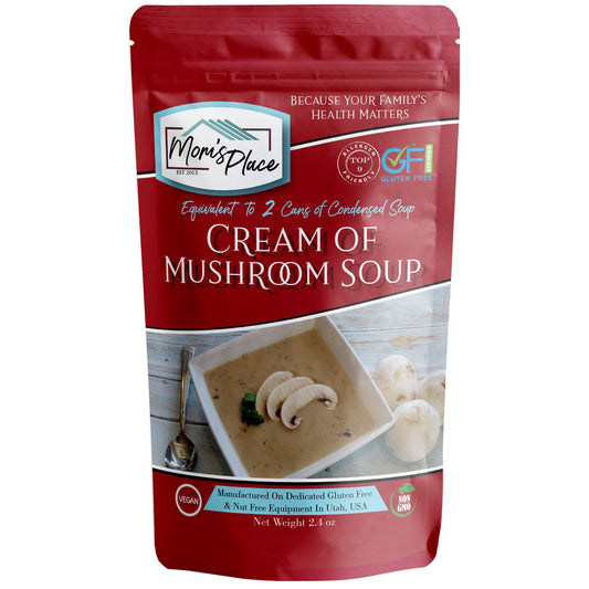 Gluten-Free Cream of Mushroom Soup Mix, Dairy-Free