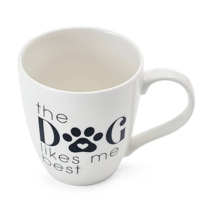 18Oz Mug Dog Likes Me Best