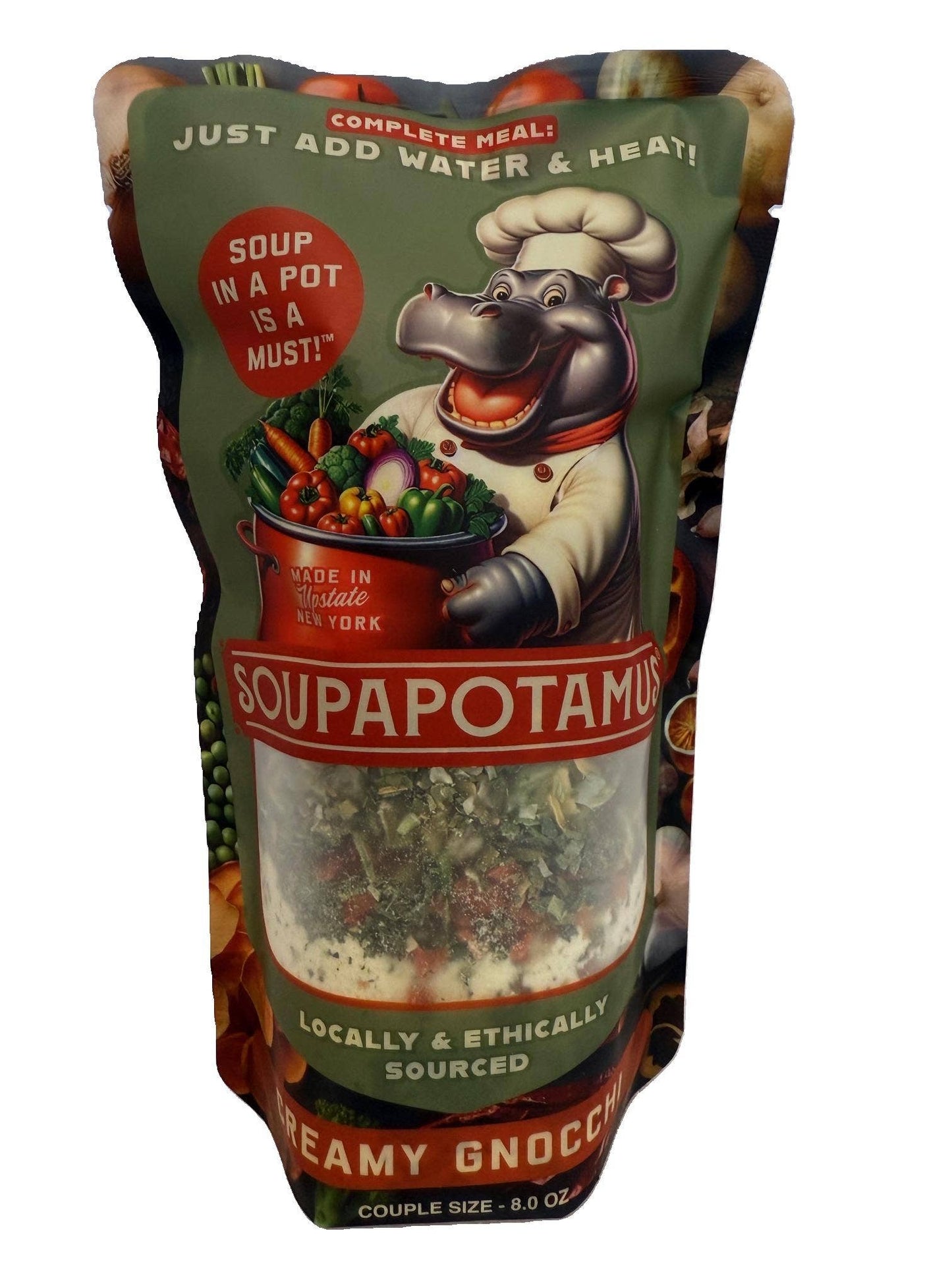 SoupaPOTamus Creamy Gnocchi Shelf-Stable Dry Soup