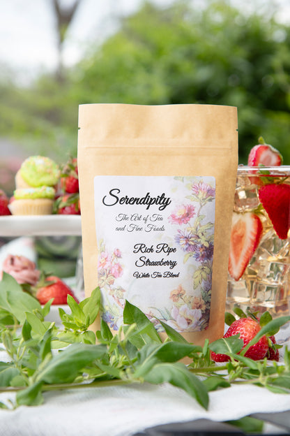 Rich Ripe Strawberry White Tea Blend