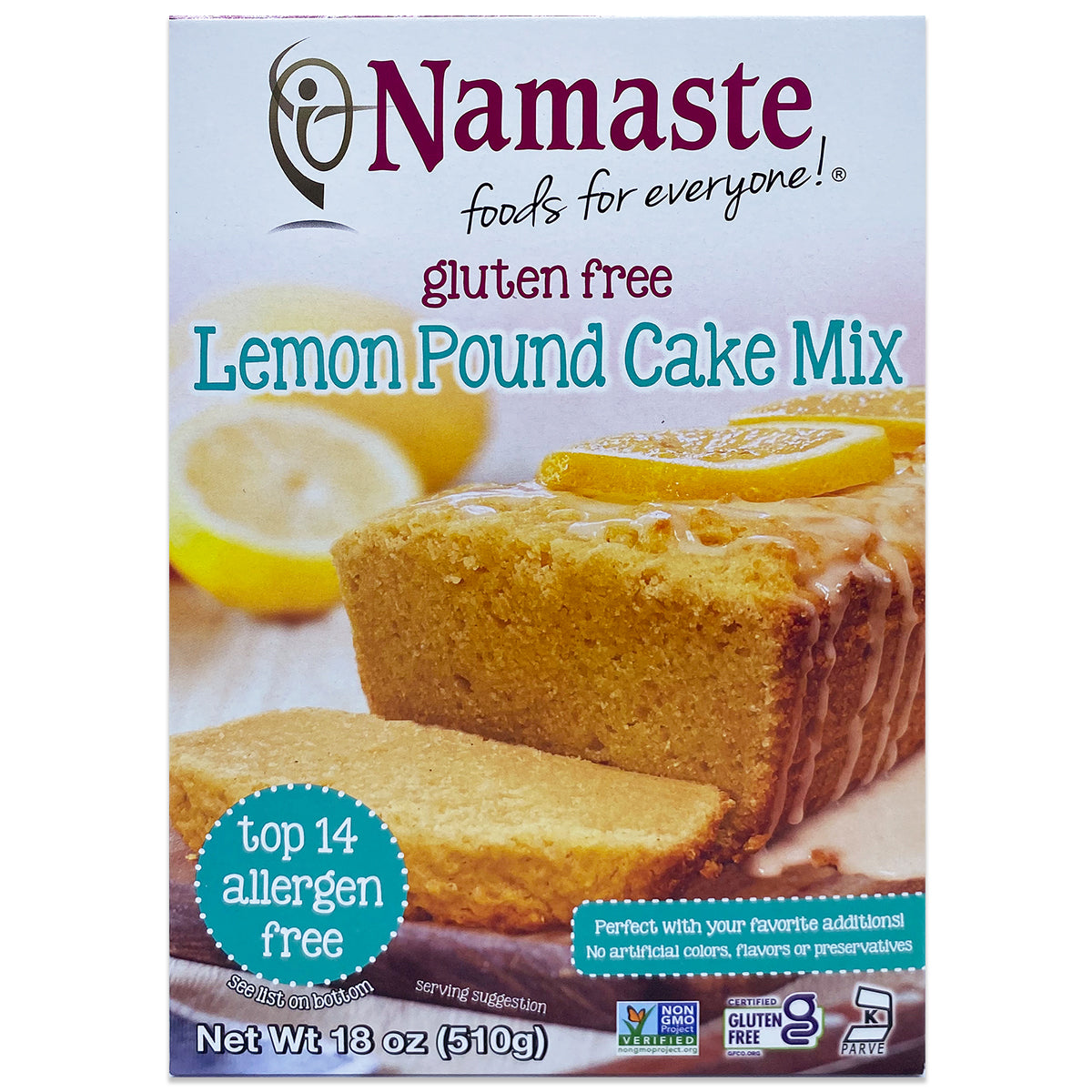 Namaste GF Lemon Pound Cake Mix