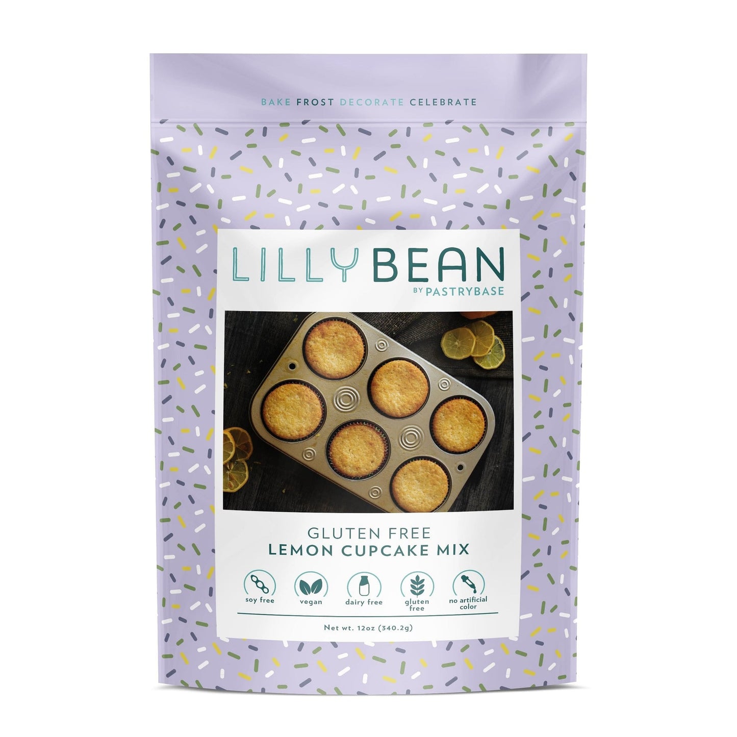 Lilly Bean Lemon Gluten Free Cupcake Mix