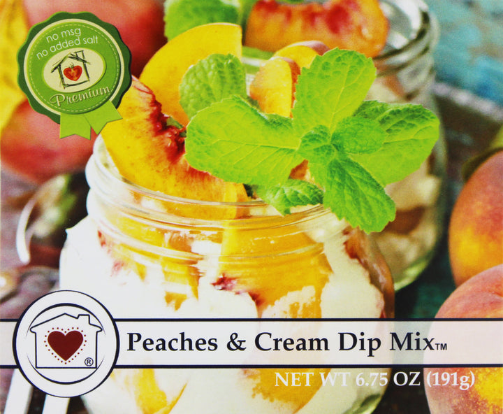Peaches and Cream Dip Mix