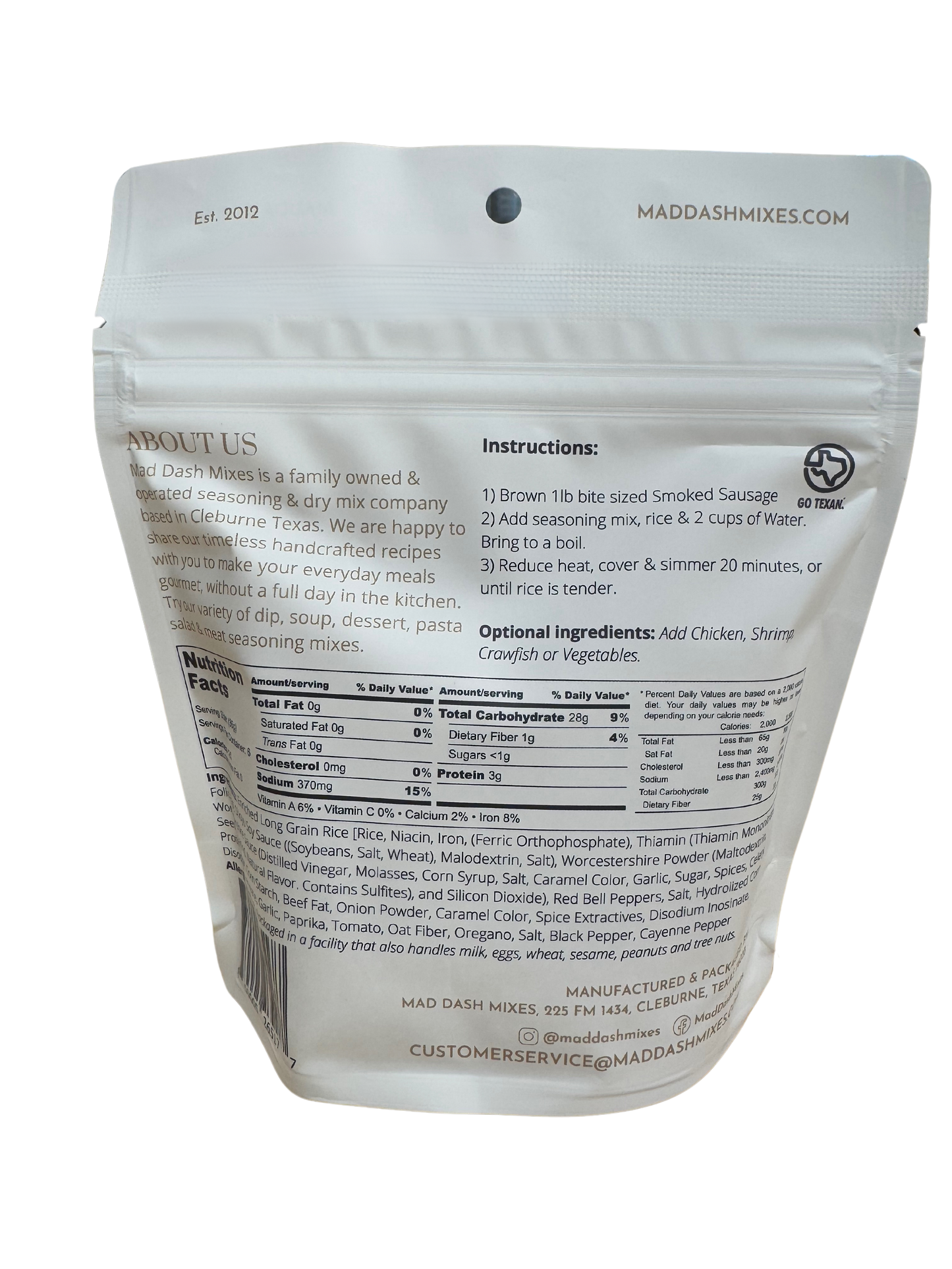 Cajun Jambalaya Rice Mix