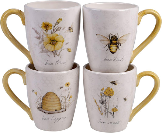 Bee Sweet Ceramic Mugs