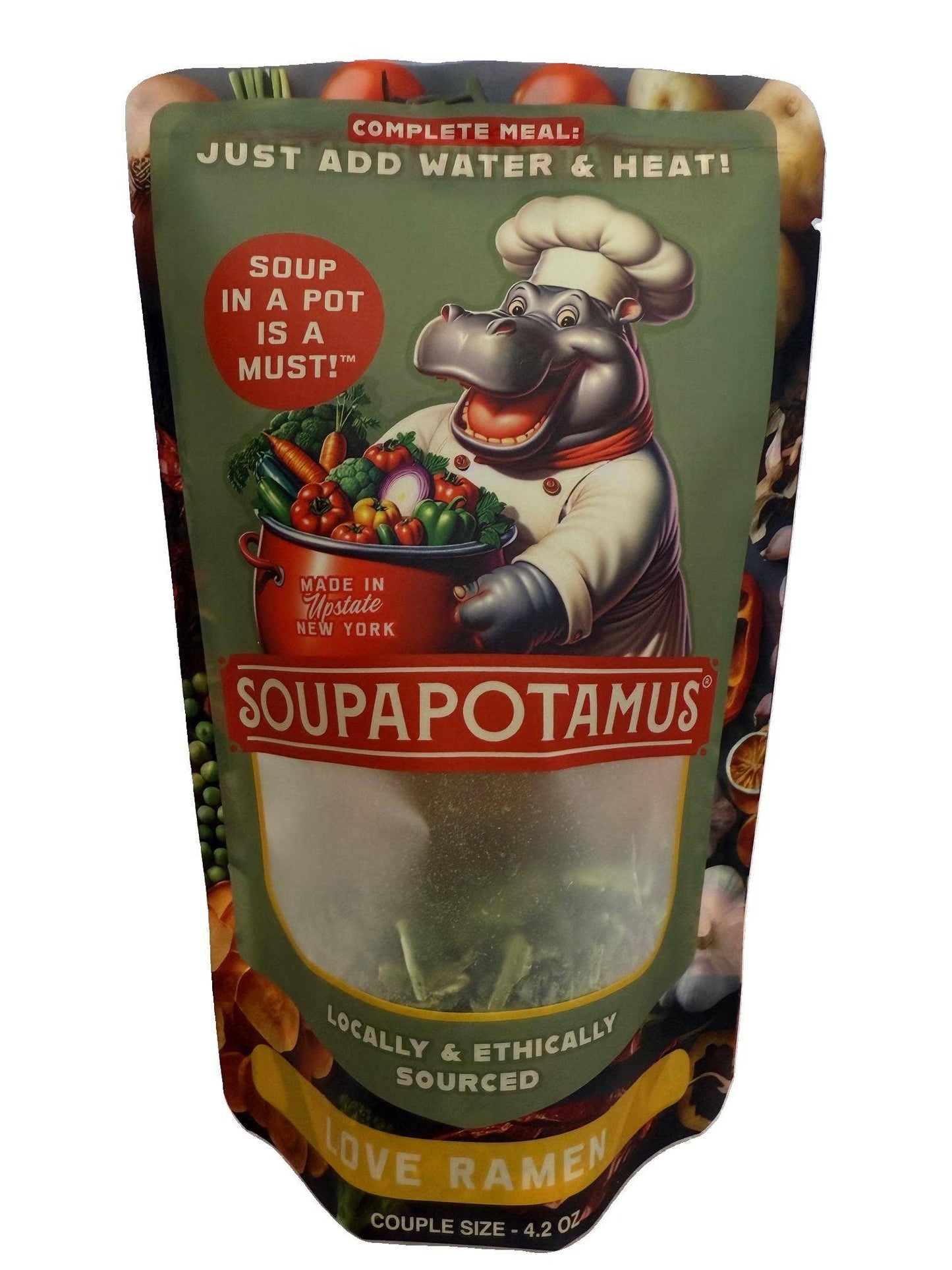 SoupaPOTamus Love Ramen Shelf-Stable Dry Soup