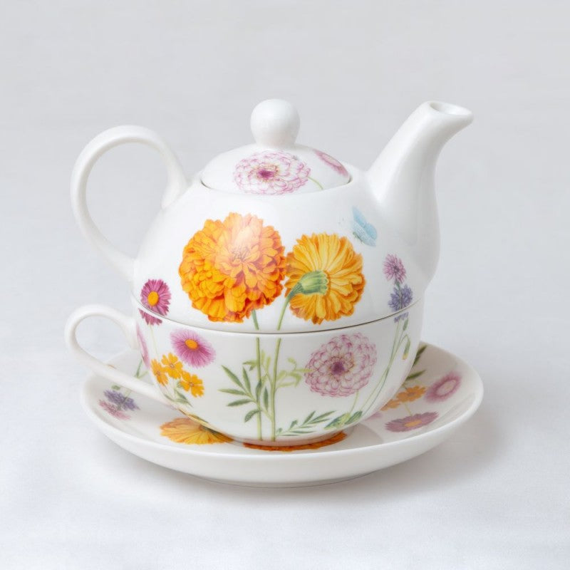 Dahlia Bloom Tea For One
