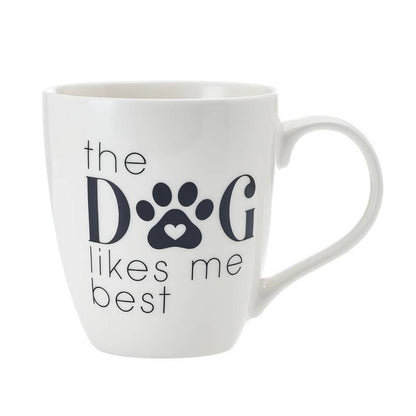 18Oz Mug Dog Likes Me Best