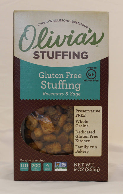 Olivia's Gluten Free Rosemary & Sage Stuffing