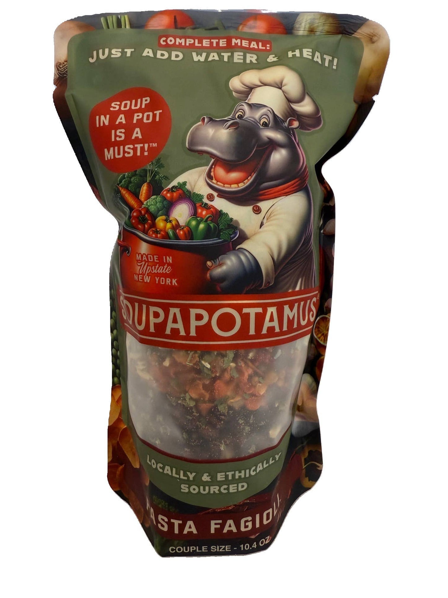 SoupaPOTamus Pasta Fagioli Shelf-Stable Dry Soup