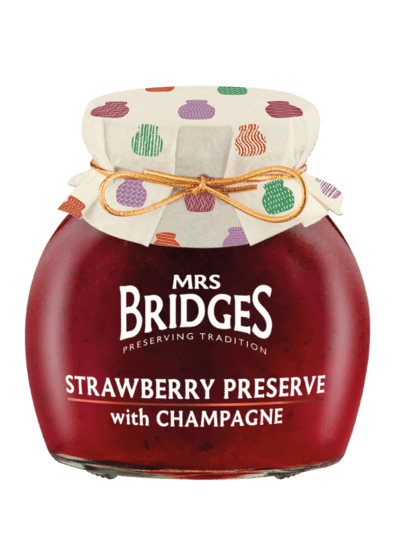 Mrs. Bridges Strawberries with Champagne Preserves